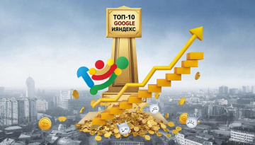 SEO оптимизация на акции в магазинах Вебстудия 50 текс