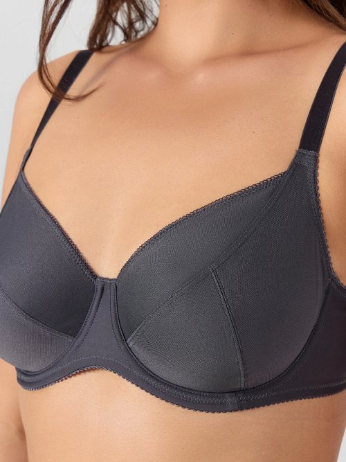 Бюстгальтер макси женский серый, фото 5 из 18