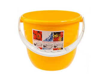 Ведро Berossi Practic ИК 14934000 (10 л, желтый)
