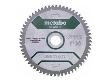 Пильный диск Metabo MultiCutClassic 628066000