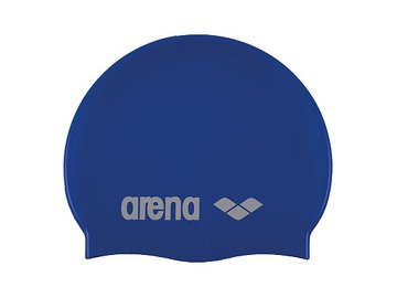Шапочка для плавания ARENA Classic Silicone JR 91670 71 (denim/silver)