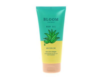 Акции Милы Полоцк Только в сети «Мила» - Гель для тела BLOOM COSMETICS Алоэ и коллаген увлажняющий, 200 мл