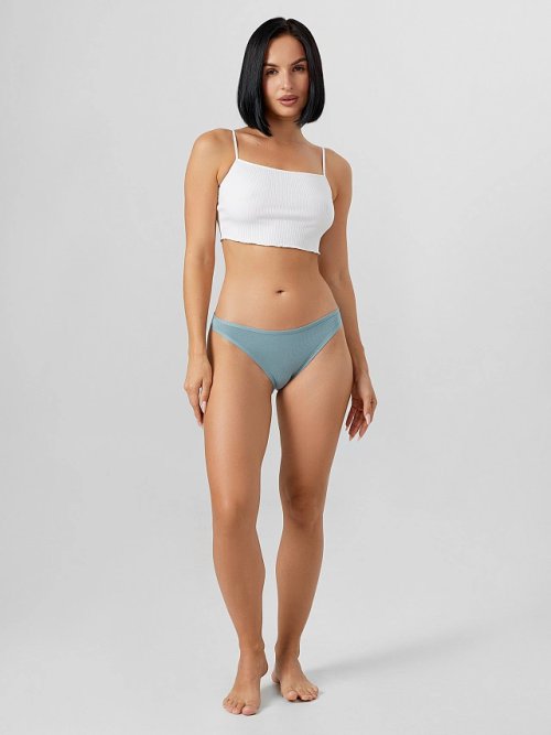 Трусы женские слипы голубые, фото 5 из 21