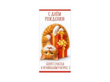 Конверт для денег С днём рождения!, арт. 10001007
