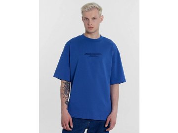 Футболка мужская синяя с печатью Марк Формель