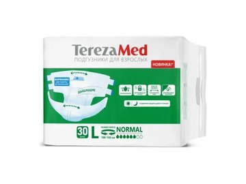 Подгузники одноразовые для взрослых TerezaMed Large Normal уп.30