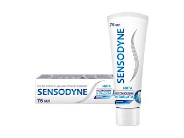 Мила акции Заславль - Паста зубная SENSODYNE Восстановление и защита, 75 мл