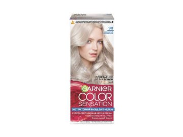 Крем-краска для волос GARNIER Color Sensation, тон 911 Дымчатый Ультраблонд, 110 мл
