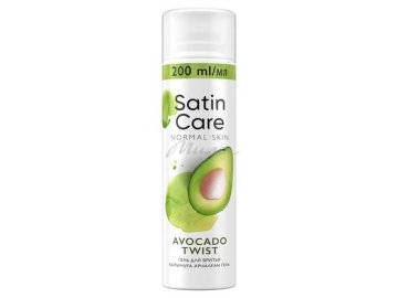 Гель для бритья для женщин SATIN CARE Avocado Twist для нормальной кожи, 200 мл