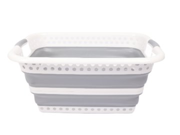 Корзина силиконовая для белья (60,5*45*27см)
