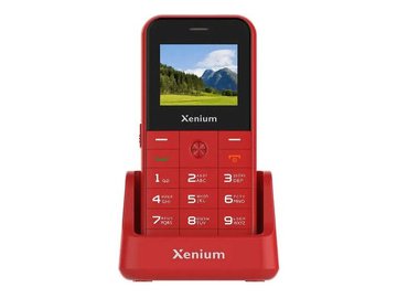 Кнопочный телефон Xenium X718 (красный)