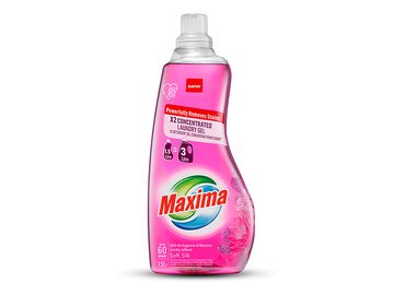 Гель для стирки SANO Maxima Soft Silk 1,5 л (60 стирок) на акции в магазинах 5 элемент