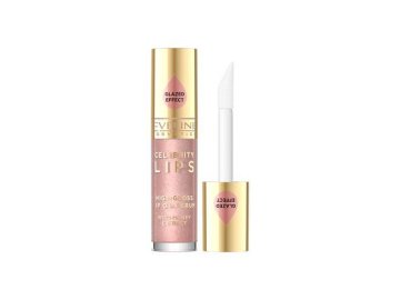Мила акции Лепель - Масло-сыворотка для губ EVELINE Cosmetics Celebrity Lips глянцевое, тон 01
