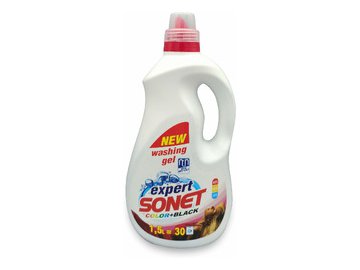 Гель для стирки SONET EXPERT Color+Black 1.5 л (30 стирок) из каталога 5 элемент