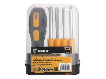 ОТвертка с битами Deko SS01 065-0570