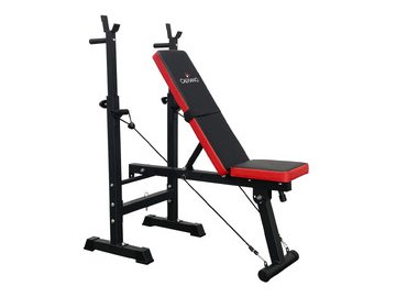 Скамья спортивная Calviano 1008 (red+black)