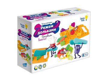 Набор для лепки GENIO KIDS-ART Режем дольками TA2023