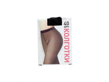 Колготки женские DINI, размер 4, nero, 40 ден