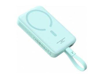 Внешний аккумулятор Baseus P1002210B333-00 Magnetic Mini Wireless Fast Charge Type-C Edition 10000mAh 30W Peppermint Blue 5 элемент