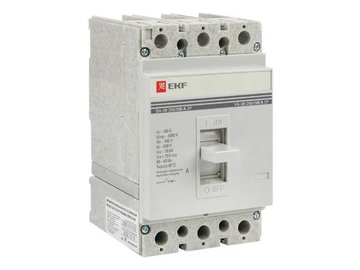 Выключатель автоматический EKF PROxima ВА-99 250/ 100А 3P 35кА