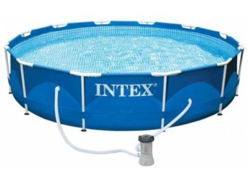 Каркасный бассейн INTEX Metal Frame 28202NP (305x76 см) c фильтр-насосом