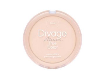 Пудра для лица DIVAGE True Color компактная, тон 02 Ivory