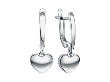 Серьги длинные TALANT, серебро 925 проба