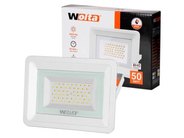 Прожектор светодиодный Wolta WFL-50W/06W белый