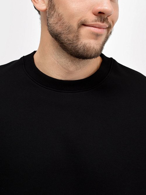 Джемпер мужской в черном цвете, фото 4 из 5