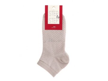 Носки женские STEP by STEP, размер 23, арт. 52-192, цвет Ажур белый