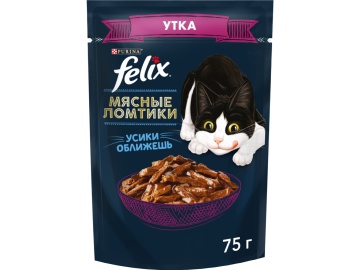 Корм "FELIX" (мясн.ломт./утка) 75г в Дзержинске Евроопт