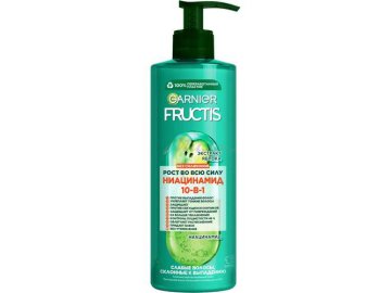 Крем-уход для волос FRUCTIS Рост во всю силу 10в1 Комплексный, несмываемы, 400 мл