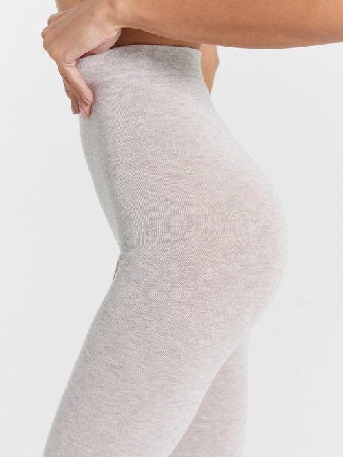 Колготки женские в цвете светло-серый меланж, фото 5 из 5