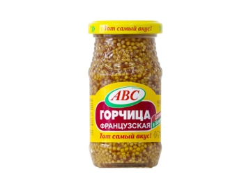 Горчица АВС Французская 160 г тв/б