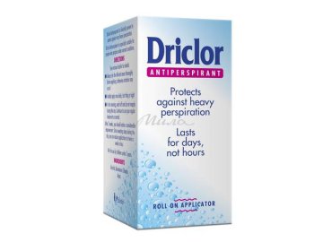 Антиперспирант шариковый DRICLOR для лечения чрезмерного потоотделения, 20 мл Мила