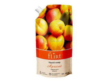 Мыло жидкое FLIRT Абрикос, 500 мл