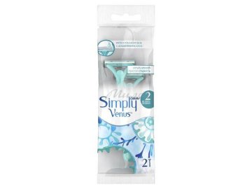 Станок для бритья GILLETTE 2 Simply Satin Care одноразовый, 2 шт