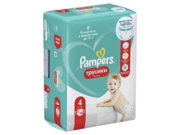 Подгузники-трусики PAMPERS Active Baby Small 4 (8-14 кг) для мальчиков и девочек, 16 шт
