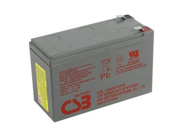 Аккумулятор для ИБП CSB Battery HRL1234W F2FR (12В/9 А·ч)
