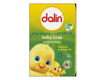 Детское мыло Dalin с маслом авокадо увлажнение и защита 100 г (062767)