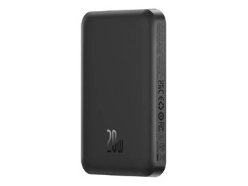 Внешний аккумулятор Baseus Magnetic Mini Wireless Fast Charge Power Bank 20W 5000mAh (черный)