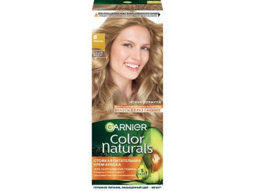 Крем-краска для волос GARNIER Color Naturals, тон 8 Пшеница
