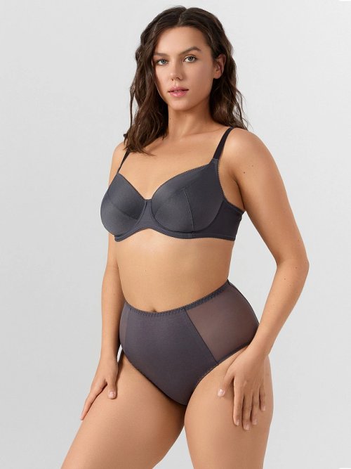 Бюстгальтер макси женский серый, фото 2 из 18