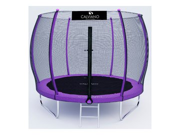 Батут Calviano 312 см - 10ft OUTSIDE master purple