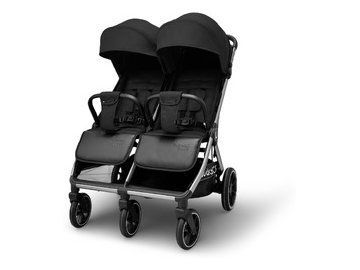 Прогулочная коляска Bubago Duo X Black BG 194-1