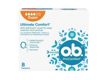Тампоны женские O.B. ProComfort Super, 8 шт на акции в магазинах Мила