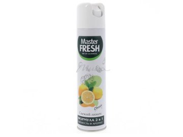 Освежитель воздуха MASTER FRESH Лимонные дольки, 300 мл