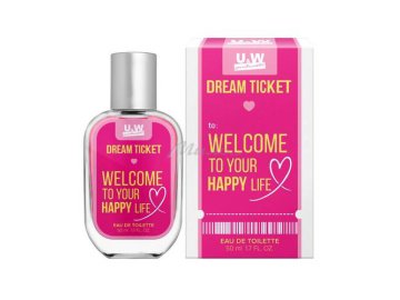 Вода туалетная для женщин YOU&WORLD Dream Ticket Happy Life, 50 мл