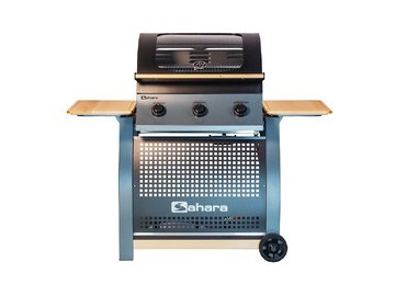 Газовый гриль Sahara S350 3B BBQ Smokey Teal