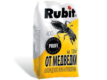 Гранулы от медведки, колорадского жука и проволочника Rubit Рофатокс, 400гр из каталога Ома